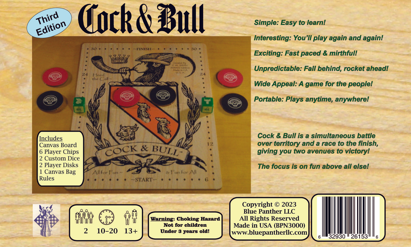 Cock and Bull: 3rd Edition