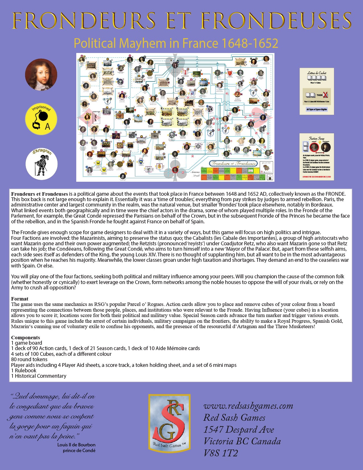 Frondeurs et Frondeuses (Component Kit)