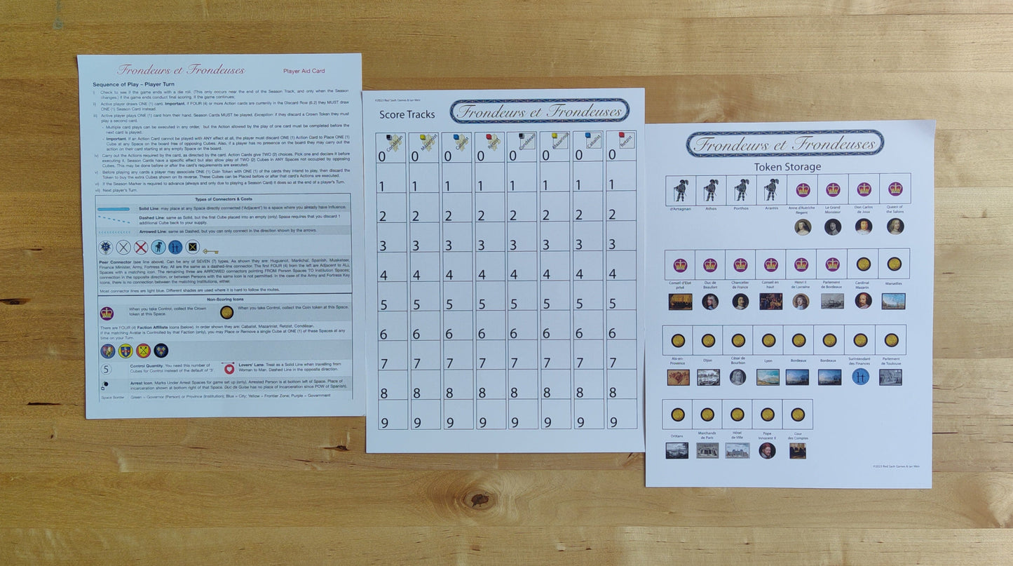 Frondeurs et Frondeuses (Component Kit)
