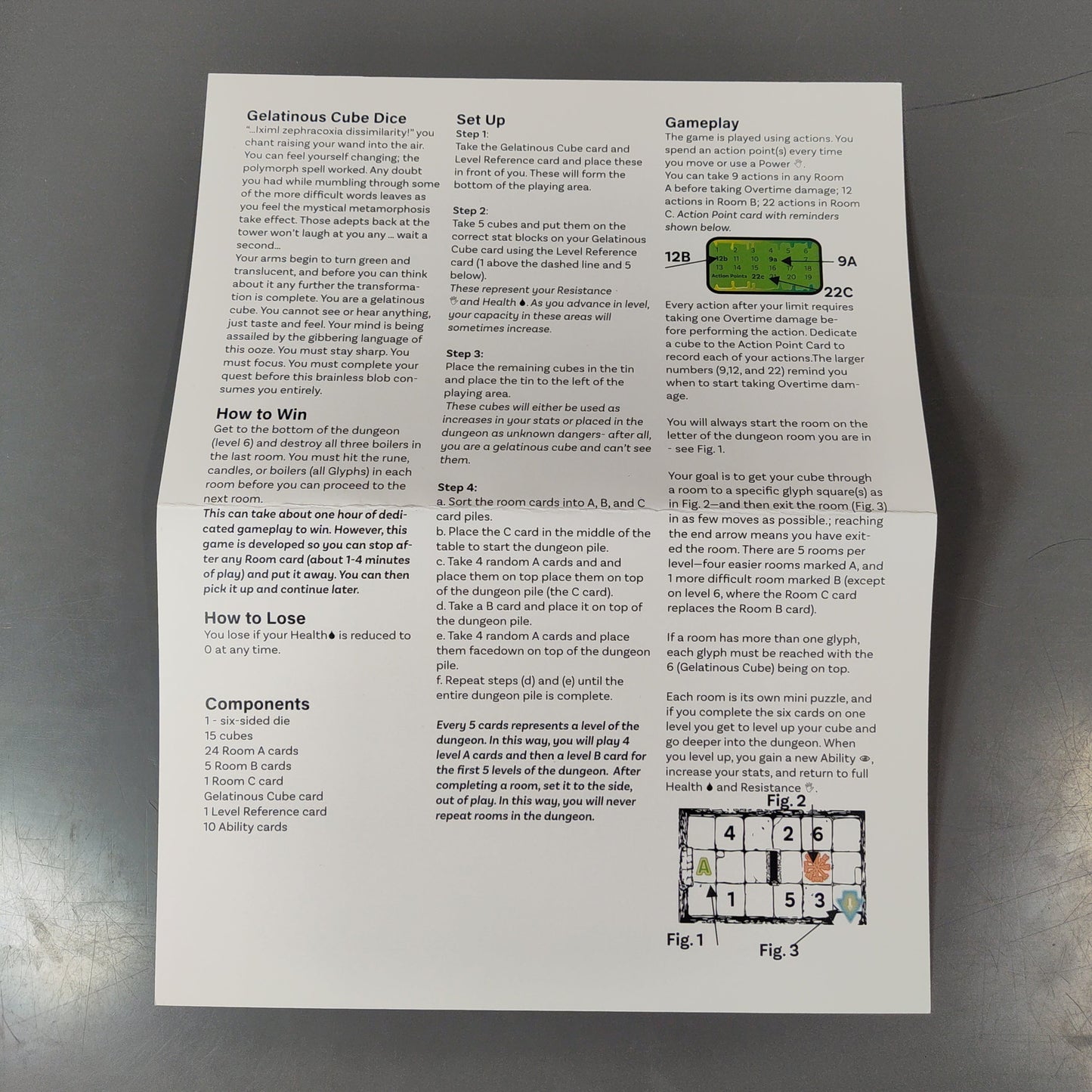 Gelatinous Cube Dice
