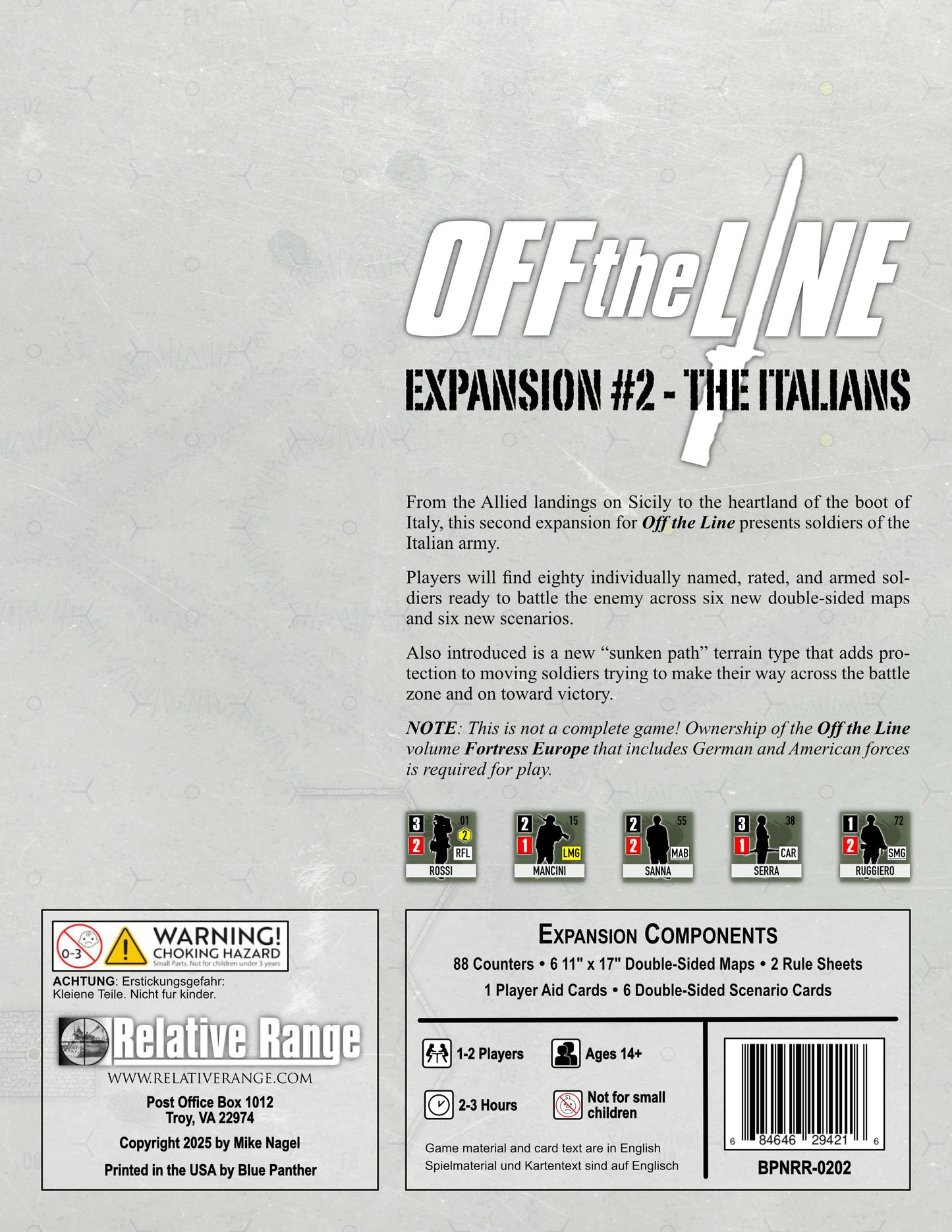 Off the Line: Expansion #2