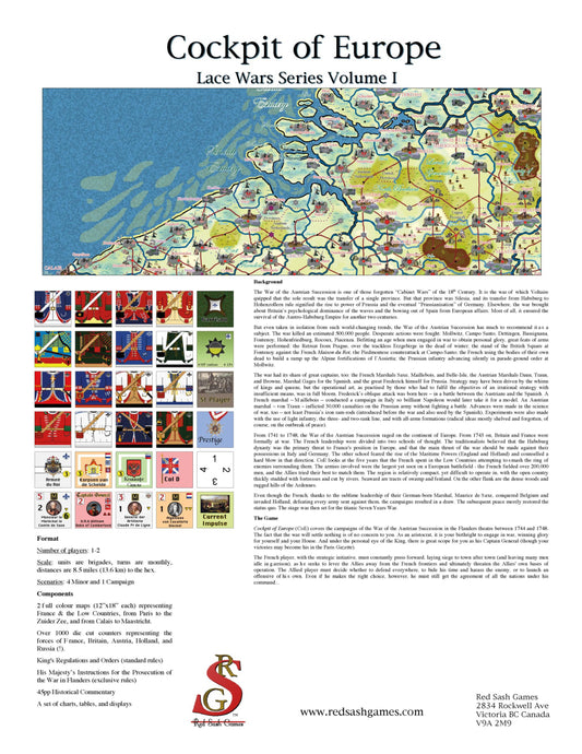 Cockpit of Europe (Component Kit)