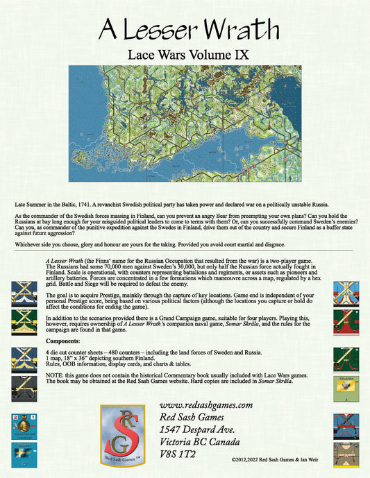 A Lesser Wrath (Component Kit)