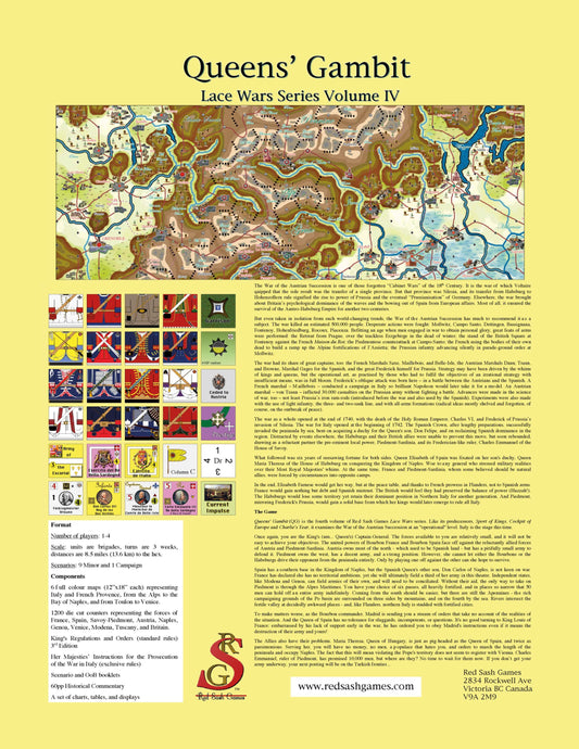 Queen's Gambit (Component Kit)