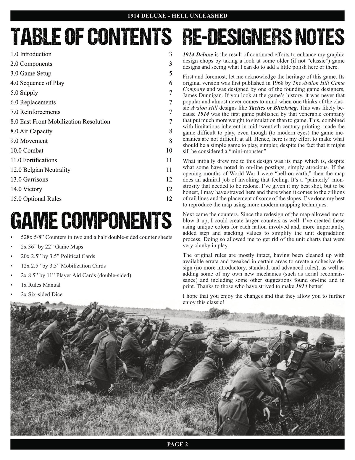 1914 Deluxe: Second Edition