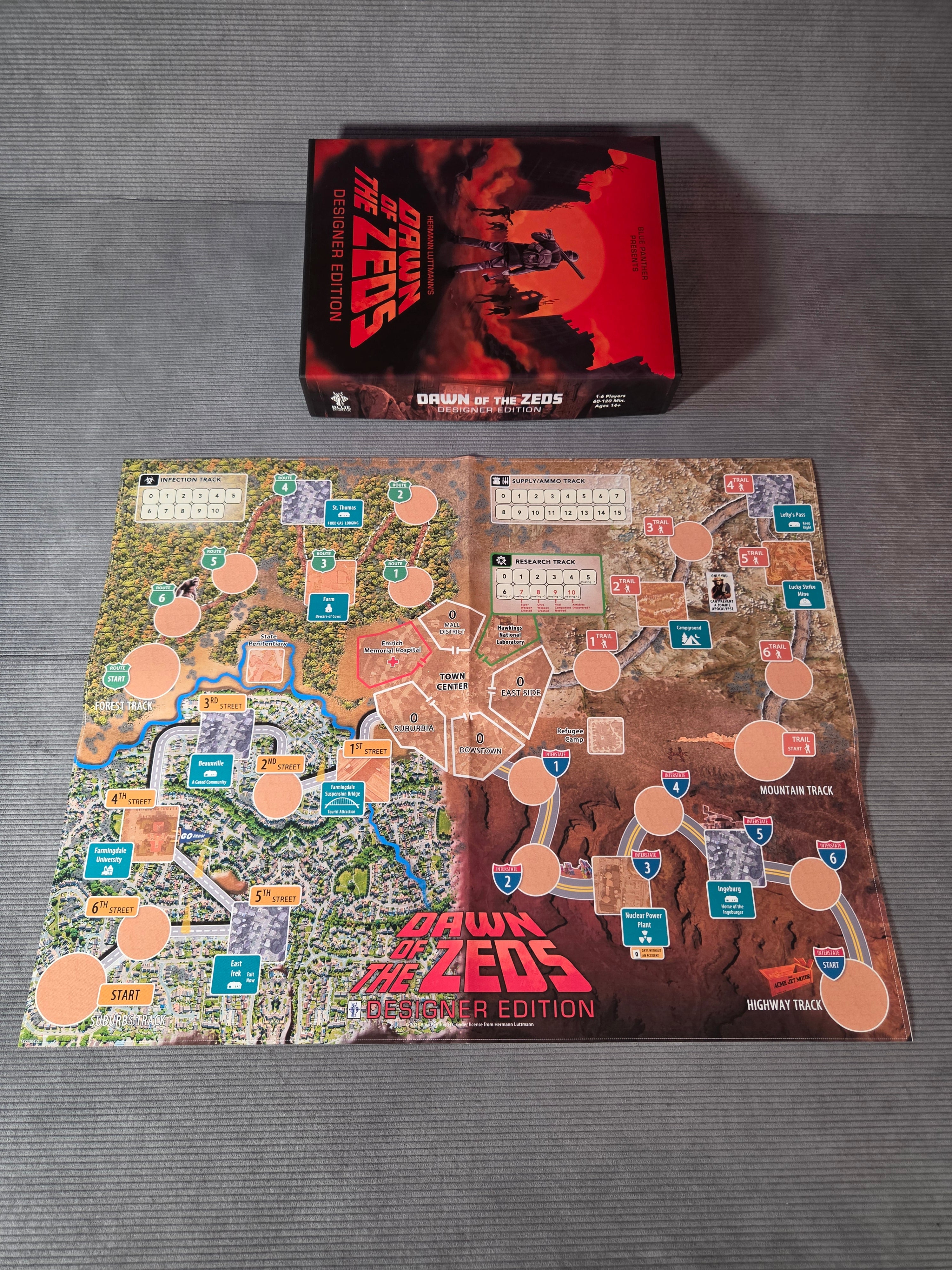 Dawn of the Zeds (Pre Order Edition: June 2nd thru 30th) – Blue