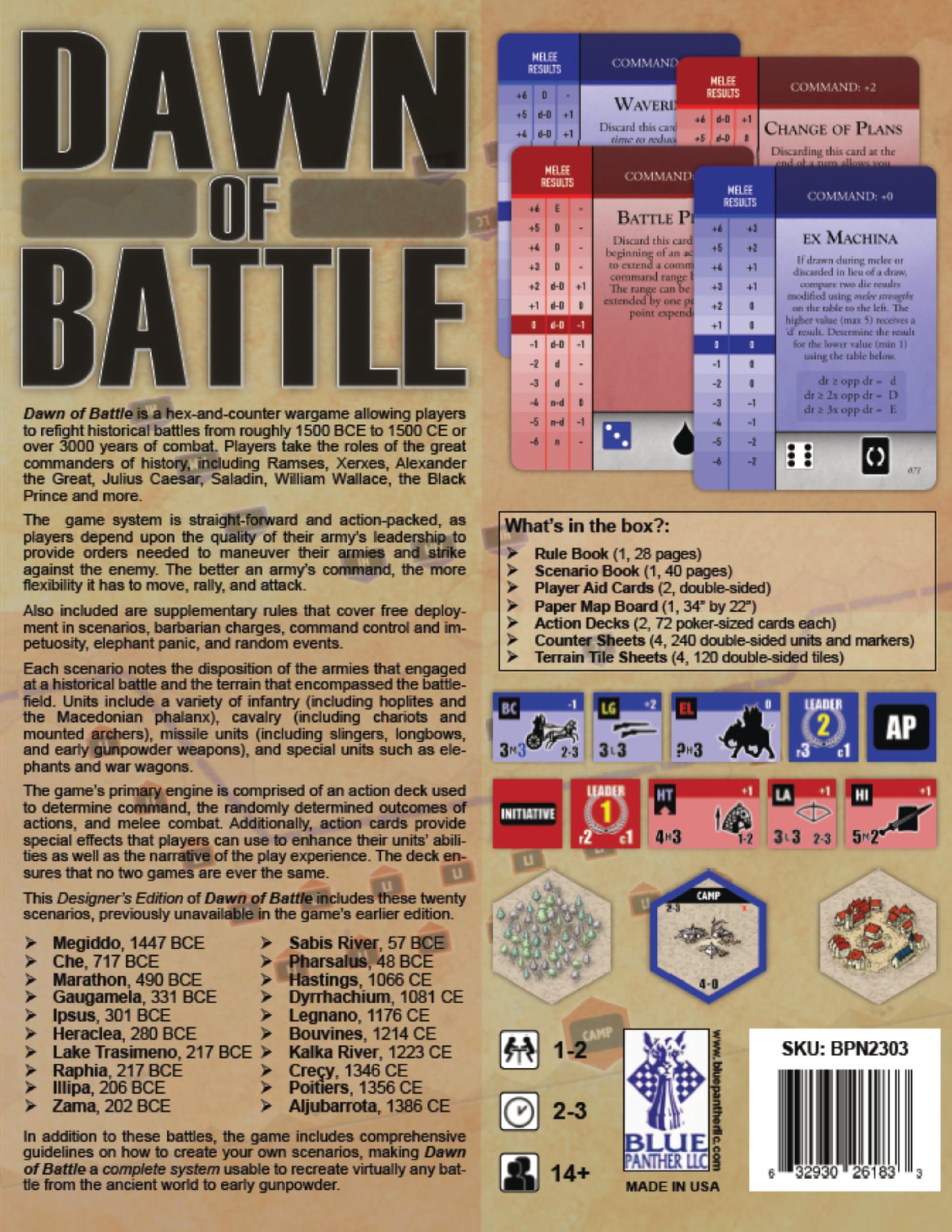 Dawn of Battle: Designer's Edition