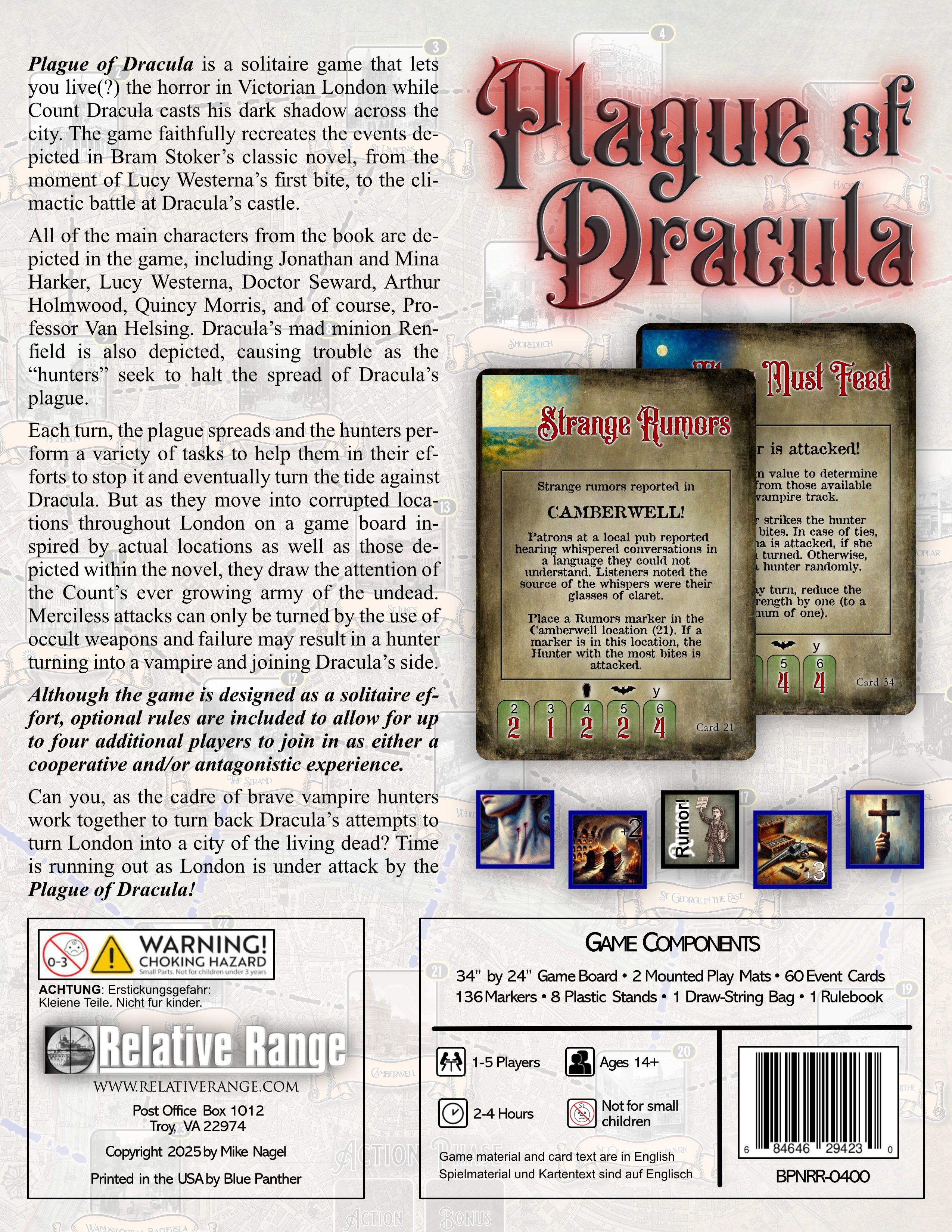 Plague of Dracula – Blue Panther