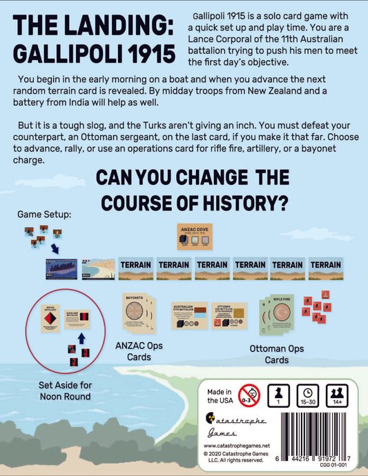 The Landing: Gallipoli 1915